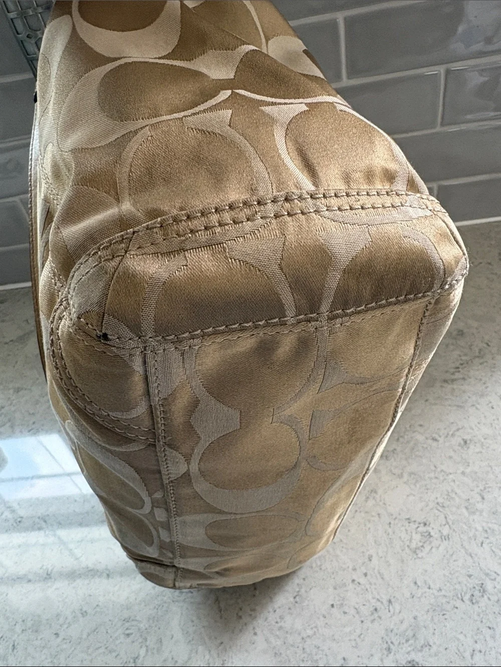 Coach signature leah